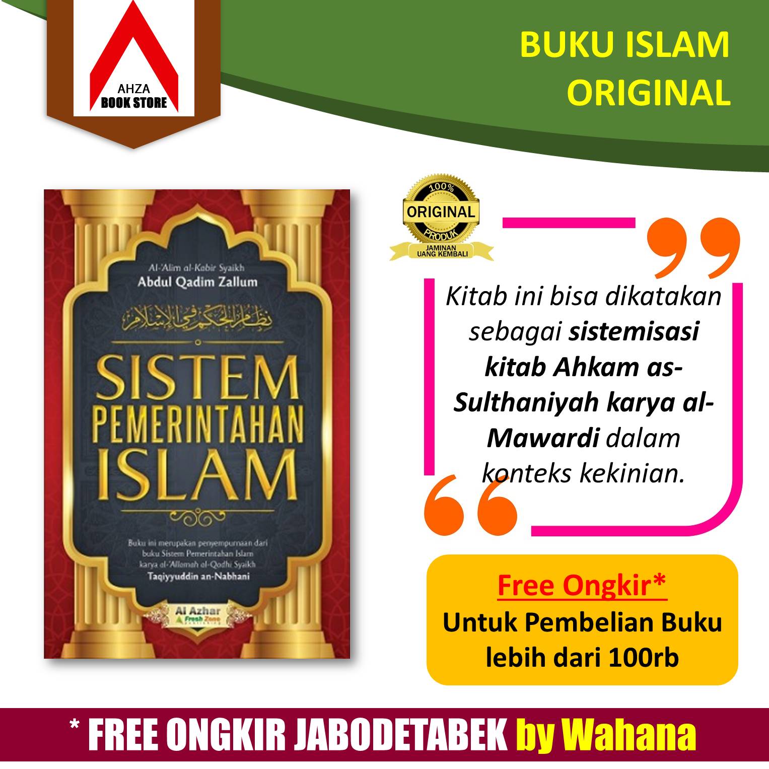 buku sistem pemerintahan islam